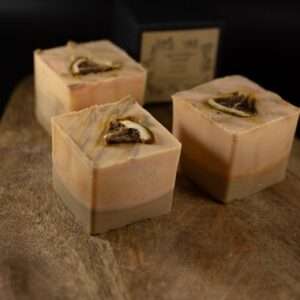 Arancia e cioccolato Sapone biologico artigianale  metodo a freddo consegna gratuita in italia
