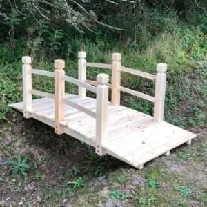 Ponte da giardino in legno