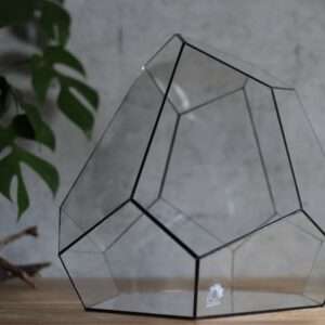 Terrario geometrico "Diamante nero"